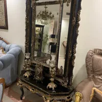 اینه شمعدان کنسول