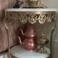 میز خاطره و تلفن برنز