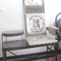 میز تلفن فلزی