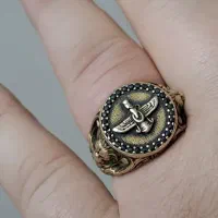 انگشتر فروهر،طلای روس،انصافا شیکه|جواهرات|بوشهر, |دیوار