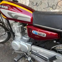 موتور هوندا۱۲۵ کثیر مشابه صفر خونگی|موتورسیکلت|اصفهان, شیخ اشراق|دیوار