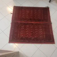 قالیچه و پشتی ترکمن دستبافت سالم