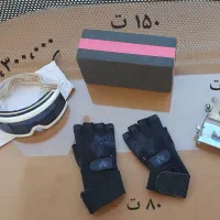 آجر و مت یوگا، دستکش،عینک اسکی