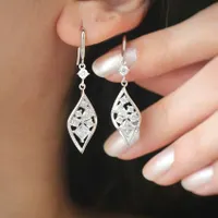 گوشواره نقره آویزی(چک،حکمت کارت،تامین اجتماعی)|جواهرات|کرمانشاه, |دیوار