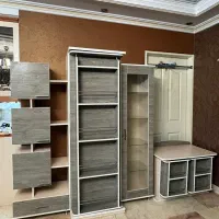 سرویس نوزاد به نوجوان برند ساحل چوب با دو تشک