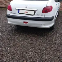 پژو ۲۰۶ مدل۹۳ تک برگ سند|خودرو سواری و وانت|رشت, اسماعیل آباد|دیوار