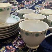 استکان و‌ زیری چینی