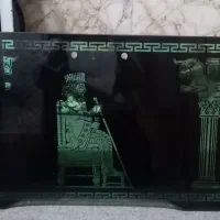 شیشه طرح دار