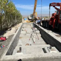 باسکول فلزی و بتنی پیش‌ساخته مستقیم از تولیدکننده|ماشین‌آلات صنعتی|تبریز, |دیوار