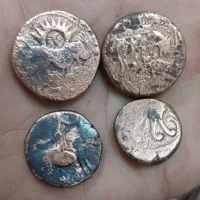 4سکه قدیمی فلوس مسی صفوی