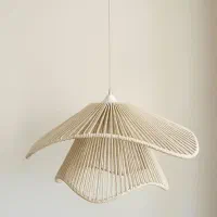 لوستر و پرده