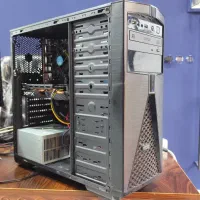 کیس گیمینگ به همراه مانیتور موس و کیبورد|رایانه رومیزی|بابل, |دیوار