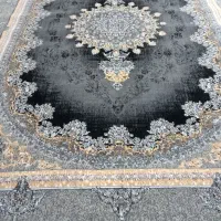 فرش رنگ مشکی فیلی شیک جدید