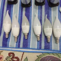 پایه کابینت فلزی و لامپ شمعی|لامپ و چراغ|اسلامآباد غرب, |دیوار