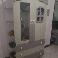 سرویس چوب وکیوم چوب کودک طوسی سبز