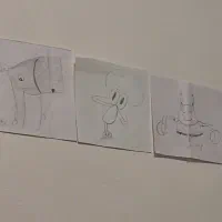 نقاشی سیاه قلم میکشم|تابلو، نقاشی، عکس|فردوس (خراسان), |دیوار