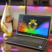 گرافیکدار 17 اینچ نسل 8 فول آپشن hp با باتری نو
