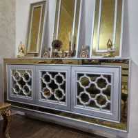 میز تلوزیون با ایینه ست