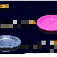 پیش دستی رنگی و شفاف