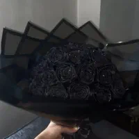 گل ربانی مشکی/سرخ