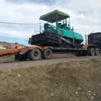 حمل کالاتوسط کمرشکن لبه تریلی کفی 10چرخ تک جفت