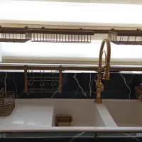 آبچکان روی سینک تمام استیل جاظرفی استندرنگ کوره ای|آب‌چکان و نظم‌دهنده ظروف|تهران, حسن‌آباد|دیوار