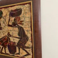 تابلو دکوراتیو طرح آفریقایی دست ساز|تابلو، نقاشی، عکس|تهران, مجیدآباد|دیوار