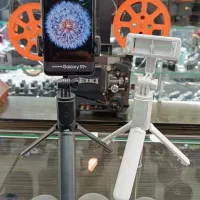 مینی سه پایه موبایل سفید و مشکی|دوربین عکاسی و فیلم‌برداری|تهران, امام خمینی|دیوار