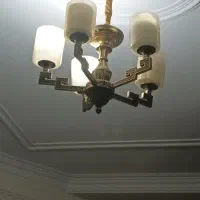 لوستر طلایی ۲ عدد جنس برنز