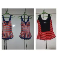 مایو زنانه همراه کلاه