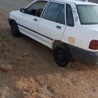 پراید سفید صبا ۱۳۱ مدل 86