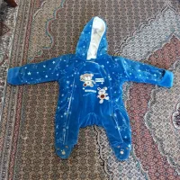 سرهم نوزادی پسرانه داخل خز (نوی نو)|کفش و لباس بچه|مرند, |دیوار