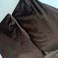 دوتا ستک پرده مخمل نوپتو چرخ‌خیاطی وبفیه وسایل