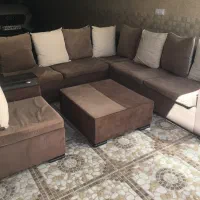 فروش مبل ۷ نفره و سینک شیشه ای