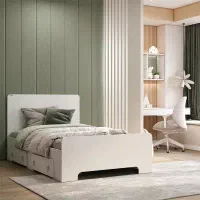 تخت یک و نیم نفره کشو دار ، محدود