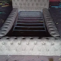تخت لمسه تک نفره ۹۰در۲۰۰ تشک رویال اصل