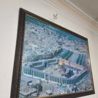 تابلو عکس بین الحرمین در حدنه