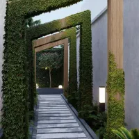 محوطه سازی و روف گاردن