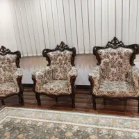 مبل سلطنتی استیل ۹ نفره