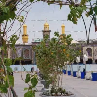 کاروان زیارتی کربلا معلا حرکت 9/17م