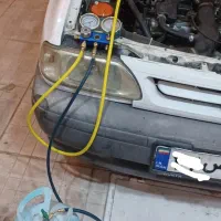 شارژ گاز کولر اتوموبیل و ماشین سنگین