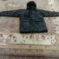 کاپشن مردانه داخلش پشم شیشه رنگ مشکی