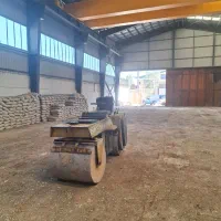 کرایه غلطک ۲۰تنی ۱۰تن کوبیدن زیرسازی کف مخلوط خاک