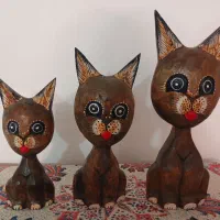 مجسمه های چوبی