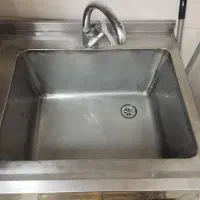 فر پیتزا تمیر به همراه سینک صنعتی نو|کافیشاپ و رستوران|ایلام, |دیوار