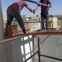 پرگولا طراحی روفگاردن محوطه سازی پشت بام پارمیس