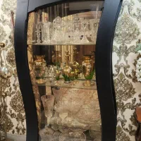 بوفه چوب بلوط لاکچری درجه یک بسیار تمیز