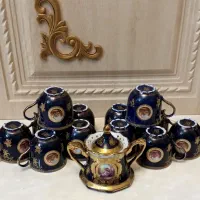 سرویس چای خوری سرمه ای لیلی مجنون