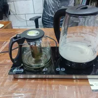 دستگاه چای ساز|سماور، چای‌ساز، قهوه‌ساز|صحنه, |دیوار