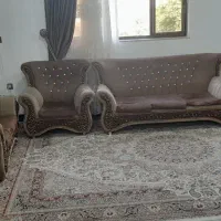 ۲ دست مبل ۸ نفره و ۷ نفره|مبلمان خانگی و میز عسلی|شیرگاه, |دیوار